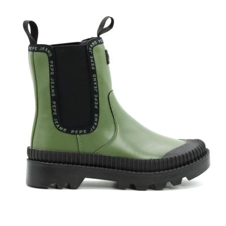 Женские челси Pepe Jeans London GUM CHELSEA PLS50466, зеленые