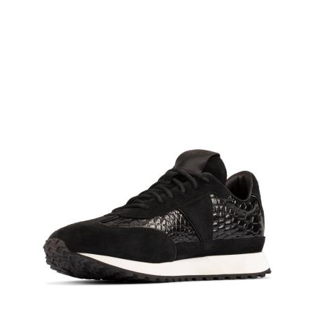 Женские кроссовки Clarks Retro Run 26152207, черные