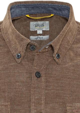 Мужская рубашка Camel Active Longsleeve Shirt 409111-8S41, оранжевый