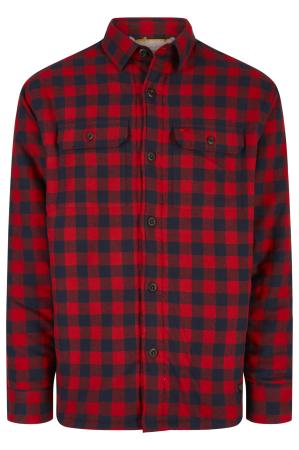 Мужская куртка-рубашка Camel Active Overshirt 409137-8S57, красная