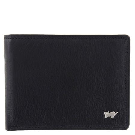 Мужской кошелек Braun Buffel GOLF SECURE Coin Wallet 8CS 90031, черный