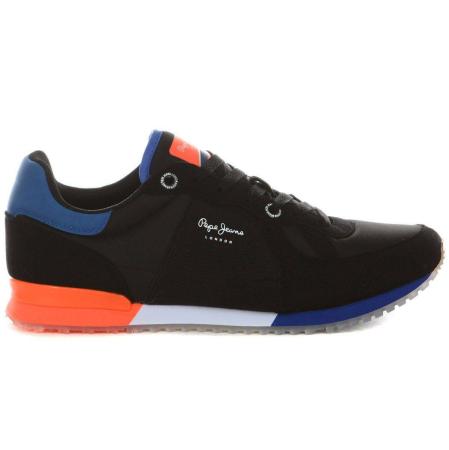 Мужские кроссовки Pepe Jeans London TINKER NEON PMS30507, черные