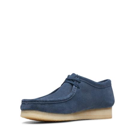 Мужские полуботинки Clarks Wallabee 26140975, синие
