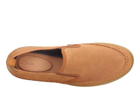 Мужские слипоны Clarks Kessell Slip 26139061, коричневые