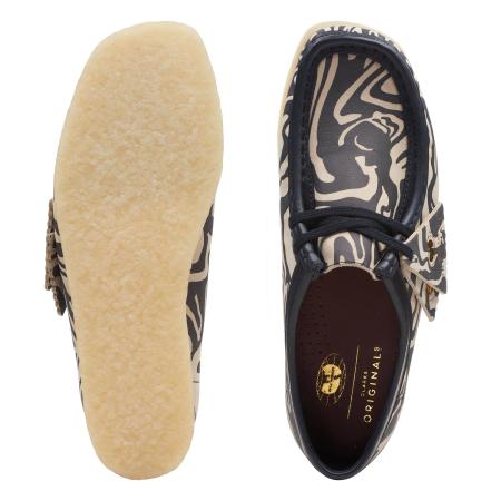 Женские полуботинки Clarks WallabeeWW Lo. 26147062, синие