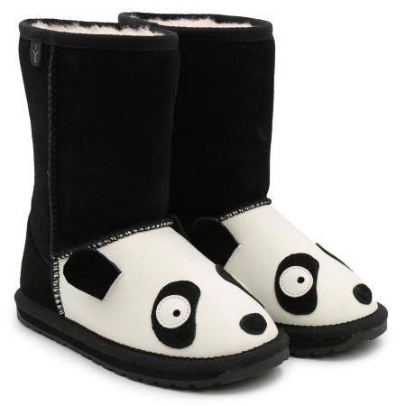 Детские угги EMU Australia Panda K10909, черные Детские угги EMU Australia Panda K10909, черные