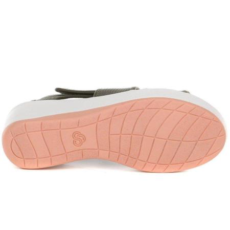 Женские босоножки Clarks Step Cali Palm 26140315, оливковые
