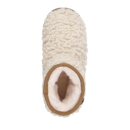 Детские ботинки из овчины (угги) EMU Australia Wallaby Mini Teddy K12751, натуральные