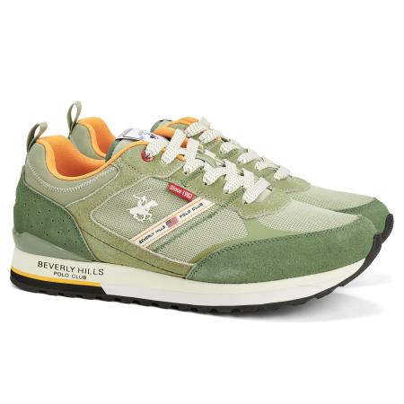 Мужские кроссовки Beverly Hills Polo Club BEVERLY MIX BHM513100, зеленые Мужские кроссовки Beverly Hills Polo Club BEVERLY MIX BHM513100, зеленые
