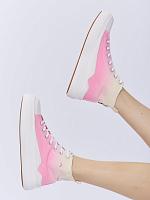 KAYA FLOW MID B51-3736-02 - Женские высокие кеды British Knights, розовые