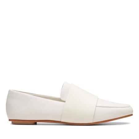 Женские лоферы Clarks Margot Loafer 26141979, белые