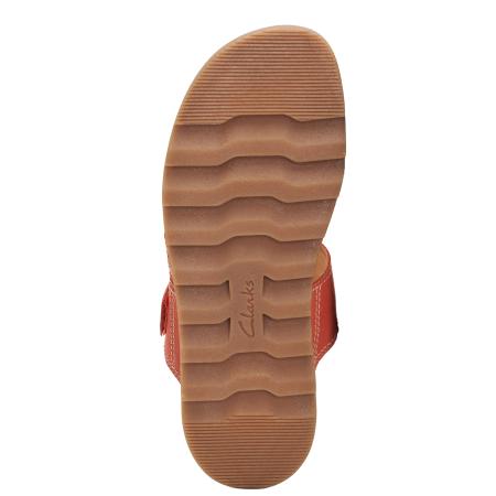 Женские пантолеты Clarks Yacht Beach 26171769, оранжевые