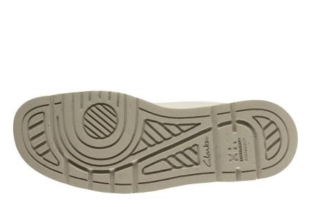 Женские высокие кеды Clarks OriginWallabee 26157268, белые